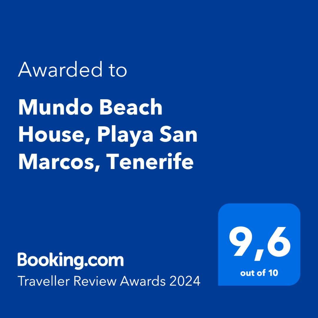 Mundo Beach House, Playa San Marcos, Tenerife Icod De Los Vinos Ngoại thất bức ảnh
